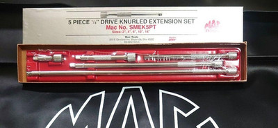 Mac Tools SMEK5PT 5-teiliges 1/4'' Dr gerändeltes Verlängerungsset - 2 ,4 ,6 ,...