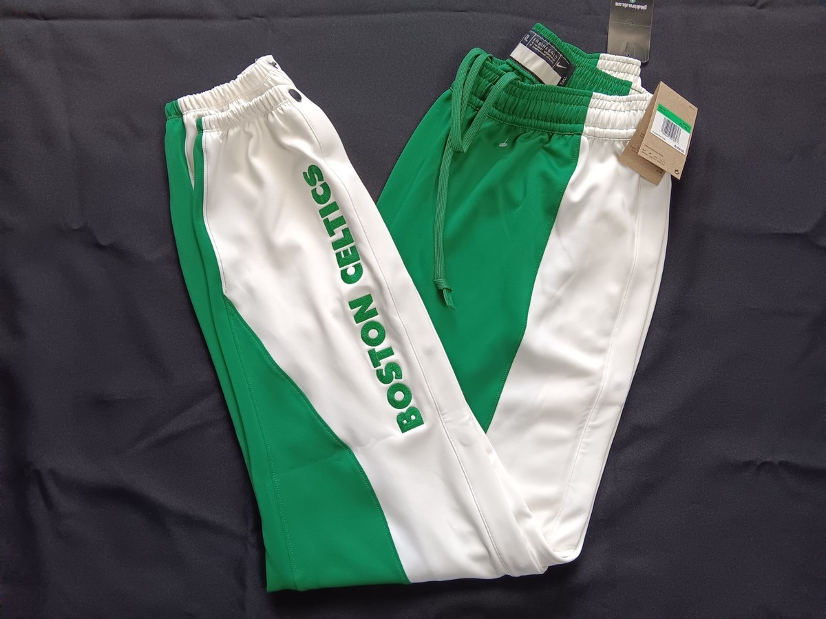 Nike NBA Boston Celtics トラックパンツ Mサイズ Boston Celtics Track Pants Mens XXL Black Green Nike Team Shamrock