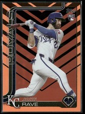 John Rave 2025 Topps Update Holiday #US192 RC Kansas City Royals