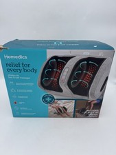 Homedics Shiatsu-Air Foot Calf Massager - Relief For Aching Muscles - Open Box