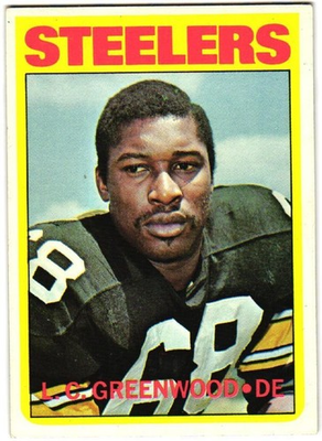 #ad #ad 1972 Topps L.C. Greenwood #101 RC D Corner Crease $2.99