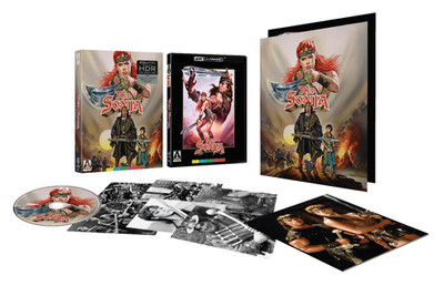 RED SONJA New Sealed Ltd Ed 2026 MOVIE & EXTRAS 4K ULTRA HD BLU RAY BOXSET