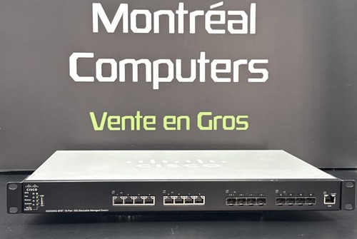 CISCO SG550XG-8F8T 16-port 10Gb Stackable Managed Switch - SG550XG-8F8T-K9