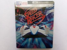 Speed Racer 4K Steelbook 2008 Ultra HD UHD Near Mint