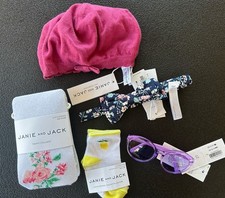 NWT Janie and Jack Accessory Bundle 5 PCS 6-12 Months