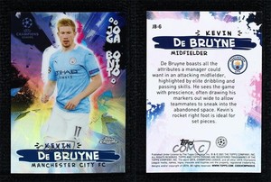2020-21 Topps Chrome UCL Joga Bonito Kevin de Bruyne #JB-6