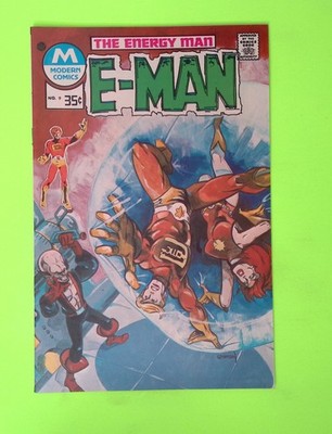 E-Man #9 Vol. 1 1975 Charlton Comics 7.0 Comic Book P66-208