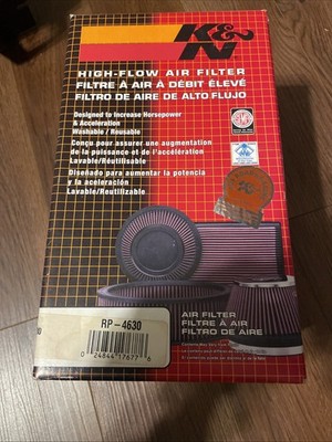 K&N RP-4630 Universal Air Filter - Carbon Fiber Top