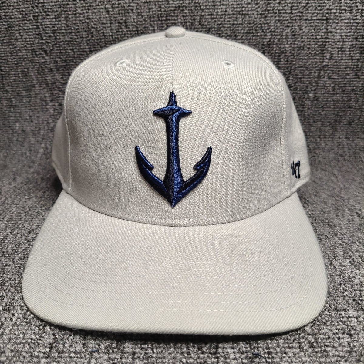'47 Brand Seattle Kraken NHL White Cap Front Logo Hat