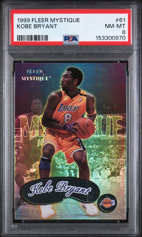 1999 FLEER MYSTIQUE 61 KOBE BRYANT - PSA 8 🔥🔥 just Graded