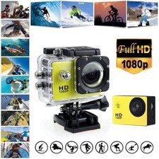 1080P HD DV Sports Recorder Car Waterproof Bicycle Helmet Action Camera Camorder