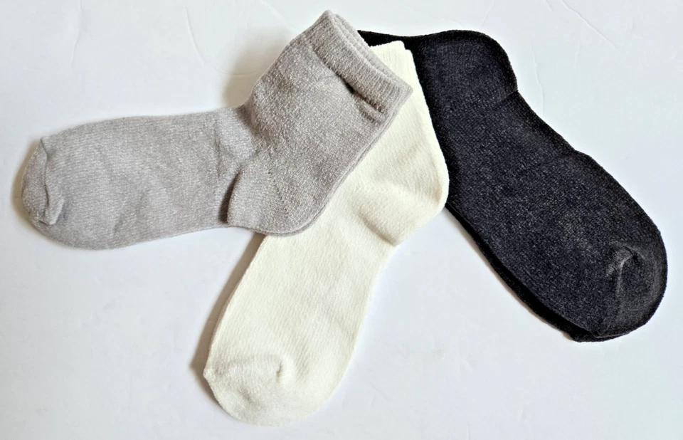 CALCETINES TOBILLEROS SUPER SUAVES CAROLE HOCHMAN [3 PARES] CON INFUSIÓN DE ARGÓN 4-10 NEGRO/BLANCO + Foto 3 de 4