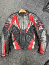 Vintage Ducati Dainese Heavy Leather Jacket Rare Y2K Motorcycle Italy