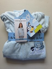 Bluey Character Kids Hoodie Jacket, Size S 6/6X - NWT