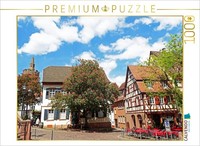 Calvendo Puzzle Oberer Marktplatz Mit Rotem Turm In Weinheim An Der BergstraßE |