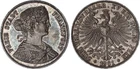 Frankfurt 2 Thaler Double Thaler Silver 1861 2 Club Thaler XF 137010