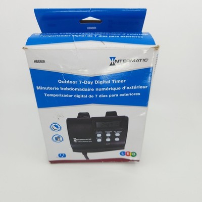 Intermatic HB880R 15-Amp Outdoor 7 Day Digital Timer - New In Box