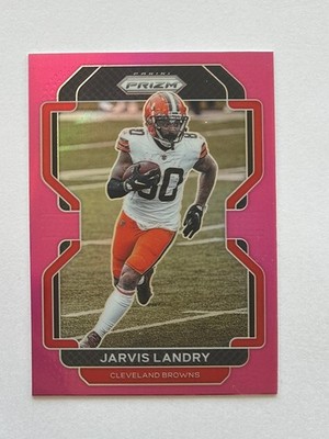 2021 Panini Prizm, Jarvis Landry, Pink Prizm #260 Browns