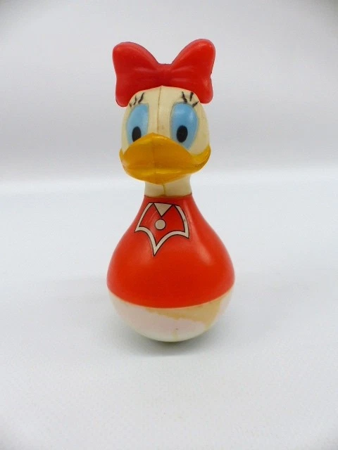 Vintage Disney Figur Daisy Stehaufmännchen 11,5 cm - Bild 1 von 4