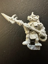 Warhammer Citadel Skaven Classic Metal Clan rat Ratman Halberd Oldhammer OOP