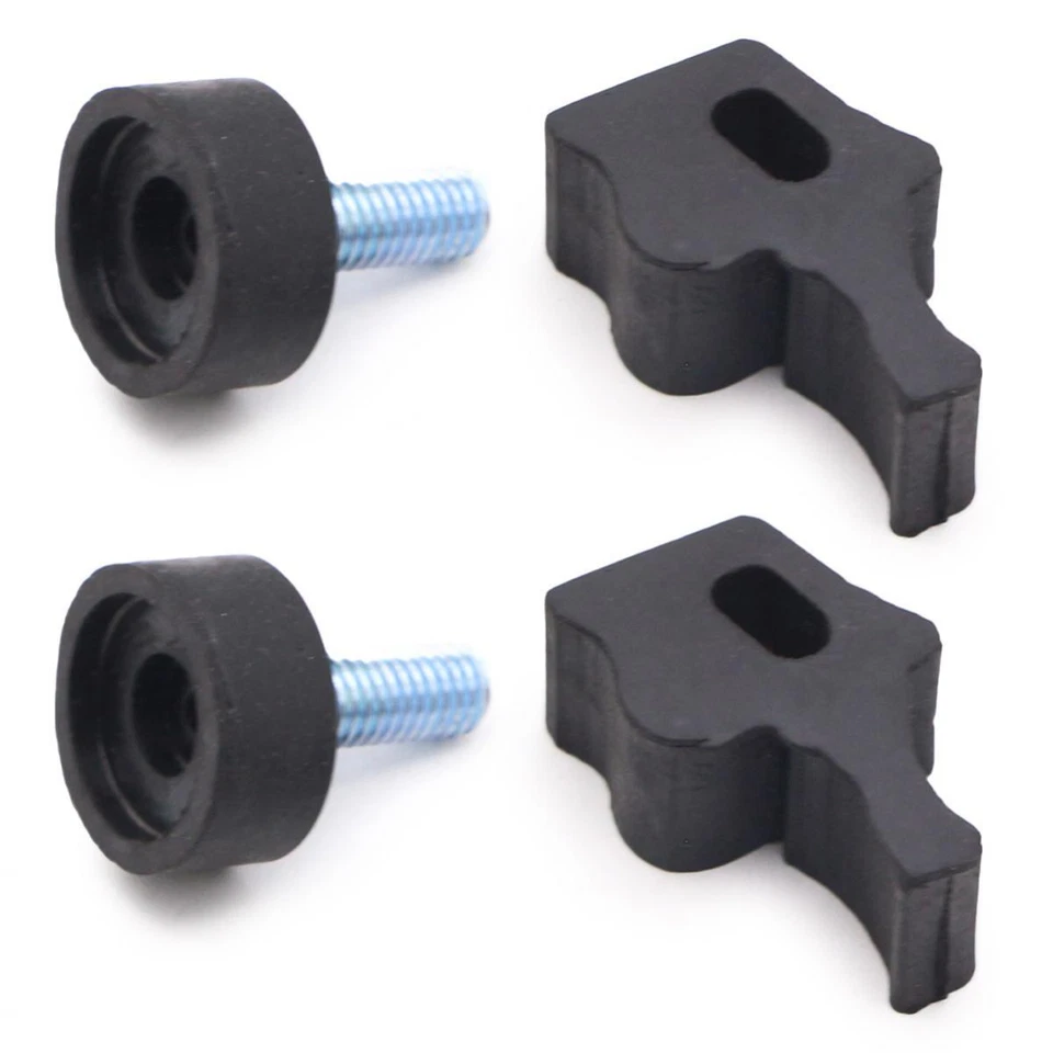 Set Adjustable Hood Bumper Bonnet Rubber For Toyota Hilux RN20 RN25 1972 - 78 - Image 3 of 4