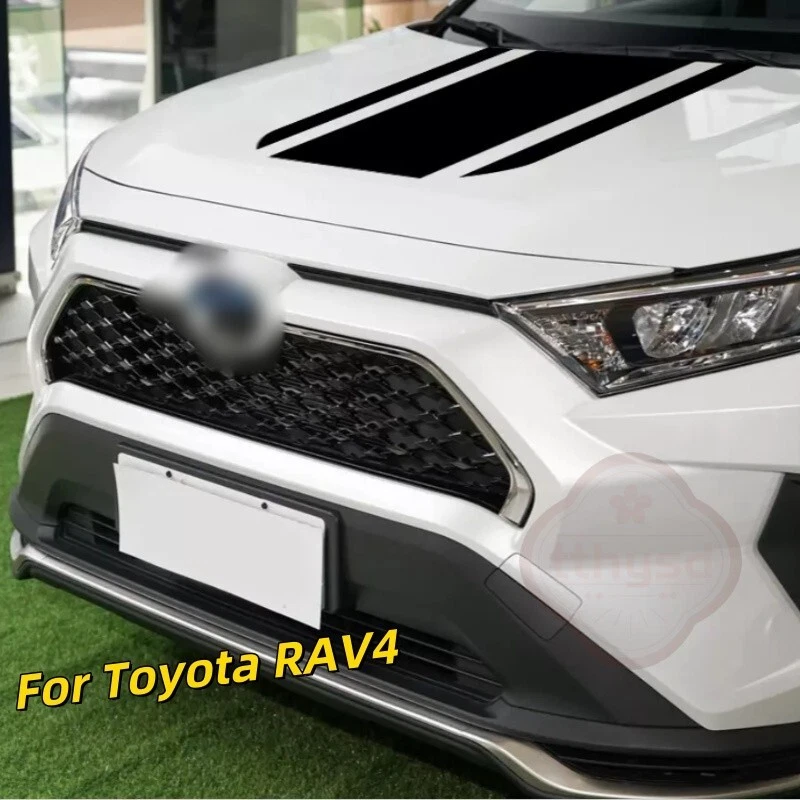 Adesivo gráfico vinil filme carro branco preto cinza quente para Toyota RAV4 - Imagem 4 de 4