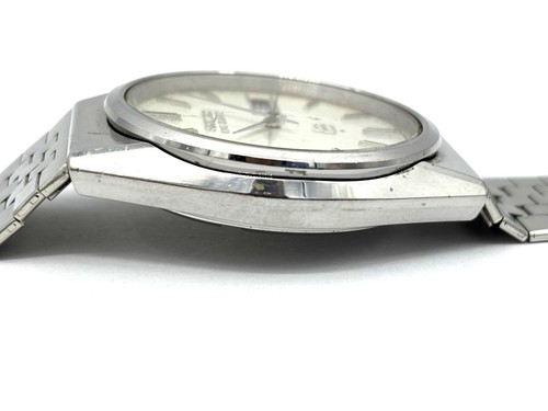 Vintage SEIKO KING QUARTZ Watch Twin Quartz Silver Dial Day/Date KANJI 9923-8050 - Picture 9 of 17
