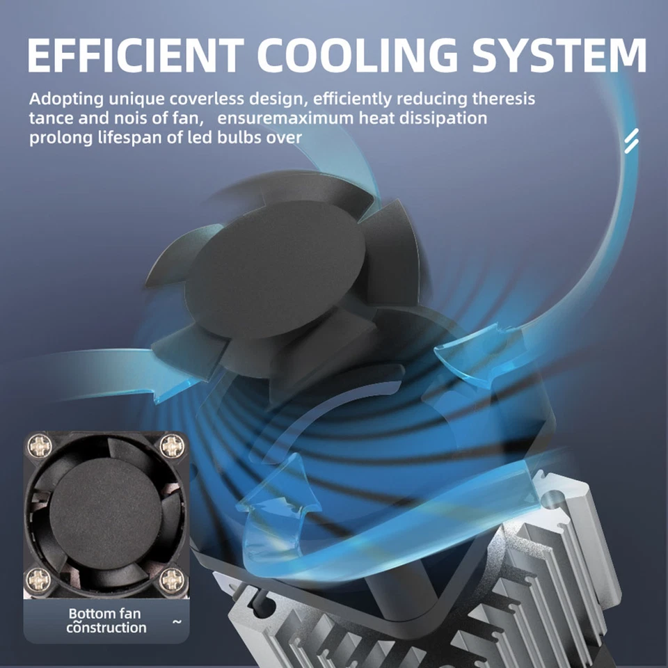 1 par 9006 farol de LED lâmpada diurna para Buick Lucerne 2006-11 - Imagem 3 de 4