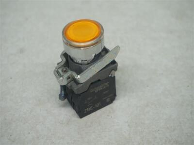 Schneider Electric ZBE-101 ZBE101 Orange Push Button 30 Days Warranty