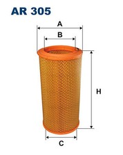 FILTRON (AR 305) Luftfilter für RENAULT ALPINE