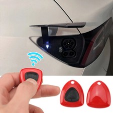 Lades&auml;ulen-&Ouml;ffnungsabdeckung Port-Schl&uuml;sselchip f&uuml;r Tesla Model Y 3 S X  433 MHz