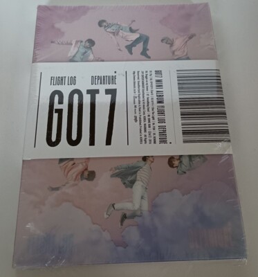 Got7 Flight Log Departure CD- Mark Photocard Rose Quartz Version - Sealed W/Wear