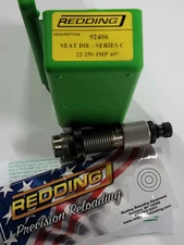92406 REDDING STANDARD SEATING DIE - 22-250 IMPROVED 40 - NEW IN BOX - FREE SHIP