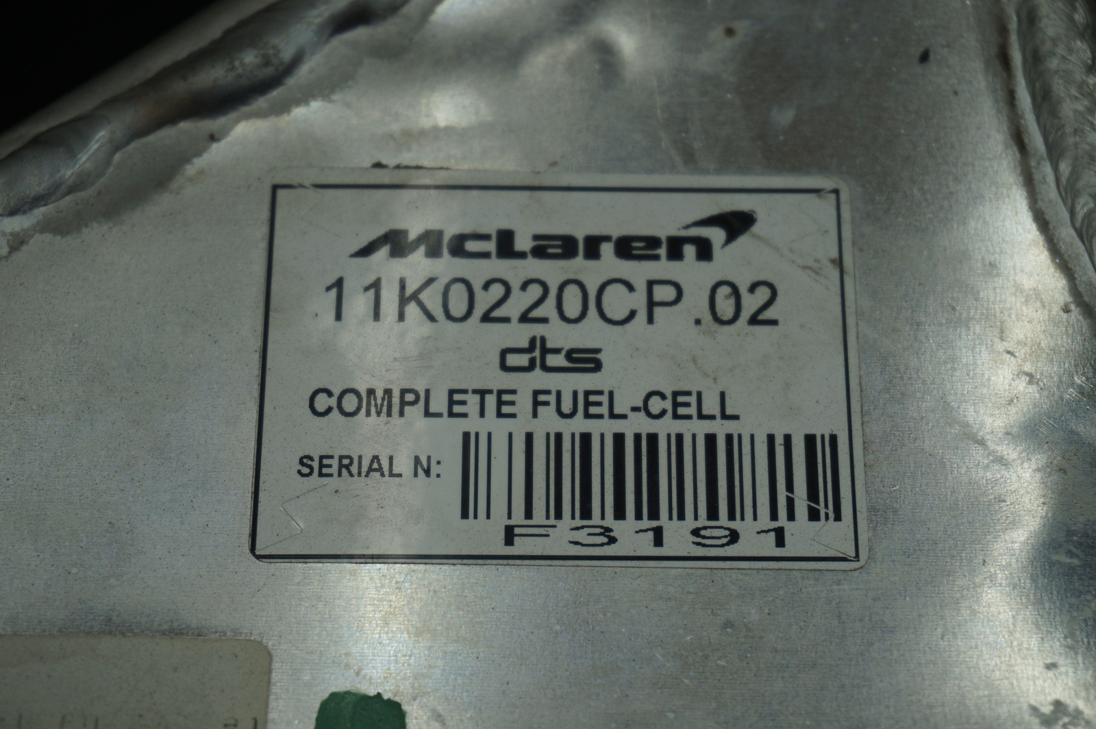 Gasoline Gas Fuel Tank Cell Assembly OEM 11K0220CP McLaren 650S 2015-17