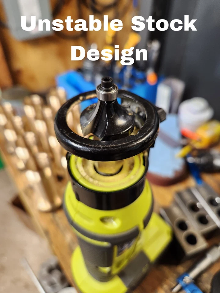 Ryobi P531 Router Guard Base Plate 2.750" OD, CUSTOM SIZES AVAILABLE - Image 2 of 3