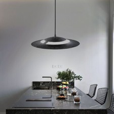 Hängelampe Pendelleuchte Pendellampe antik rost LED Esszimmerlampe rund D 40 cm