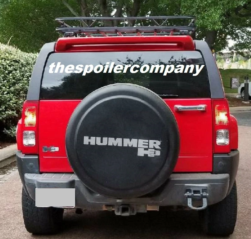 Alerón para GMC HUMMER H3 SUV 2006-2010 escotilla trasera imprimación sin pintar nuevo Foto 2 de 4