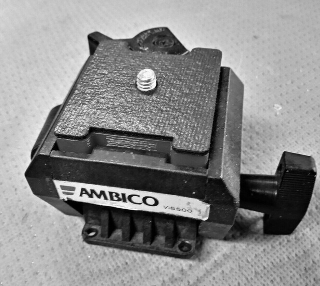 Custom Quick Release PLATE for Ambico V5500 Professional Tripods eBay