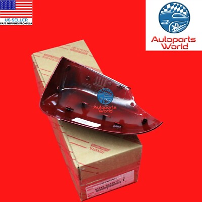 GENUINE TOYOTA 14-19 COROLLA DRIVER BARCELONA RED MIRROR COVER
