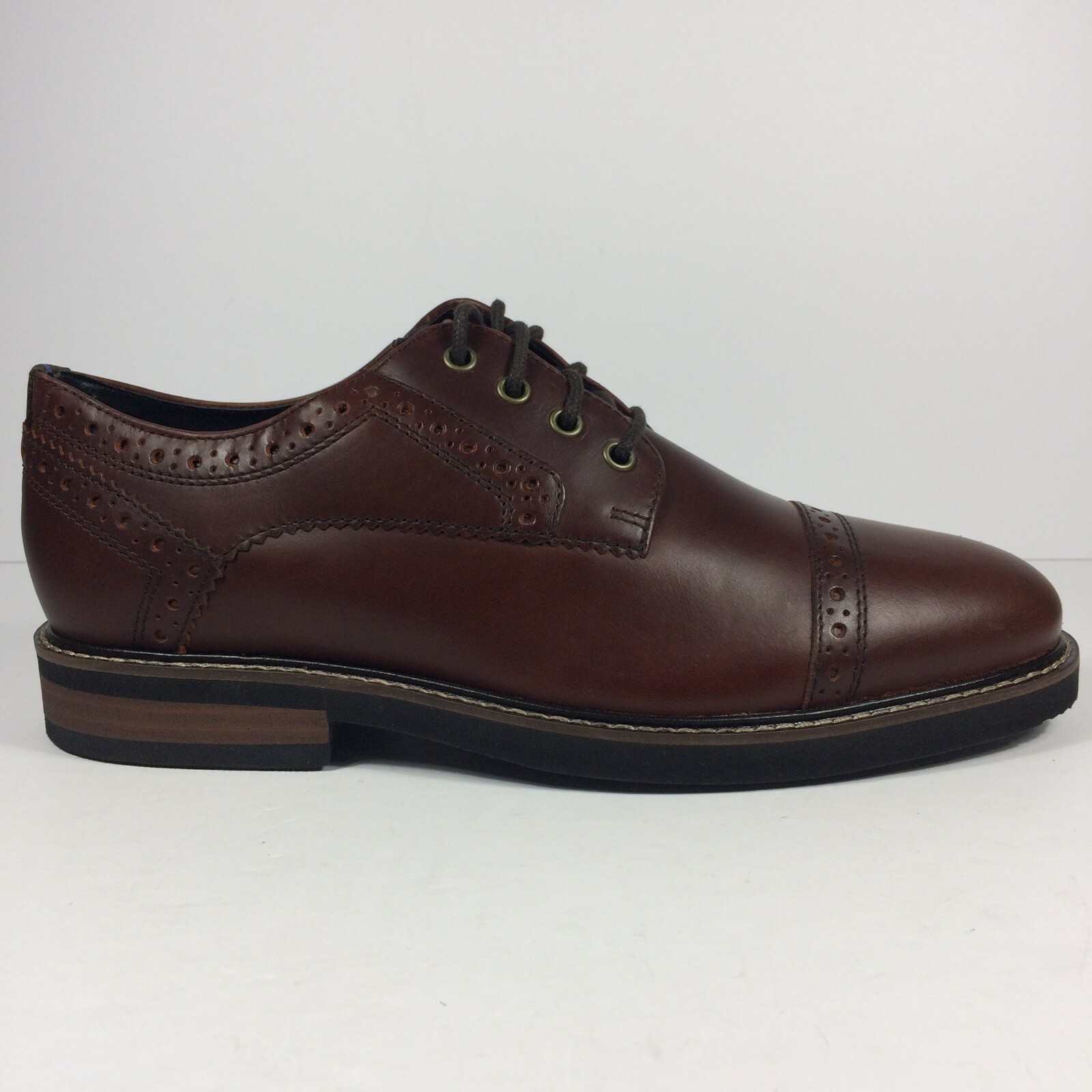 Nunn Bush Overland Leather Brown Cap 