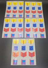 Vintage Set of 60 Mrs. Grossman's 1989 "Book" Stickers