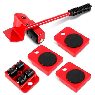 FREE SHIPPING! Furniture Lifter Tool - Heavy Duty Appliance Rollers Moving Slide