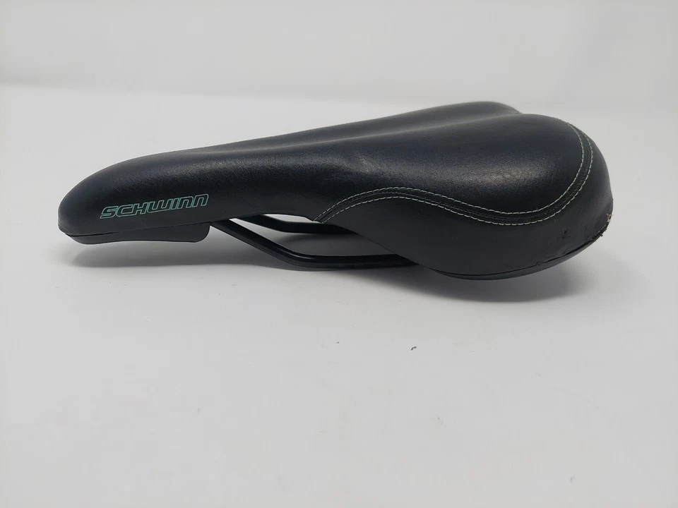 Asiento de sillín de bicicleta Schwinn ShoWell vXv negro 10" asiento de bicicleta triciclo ciclista Foto 3 de 4