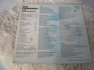 UDO LINDENBERG & DAS PANIK-ORCHESTER lp Alles Klar Auf Der Andrea