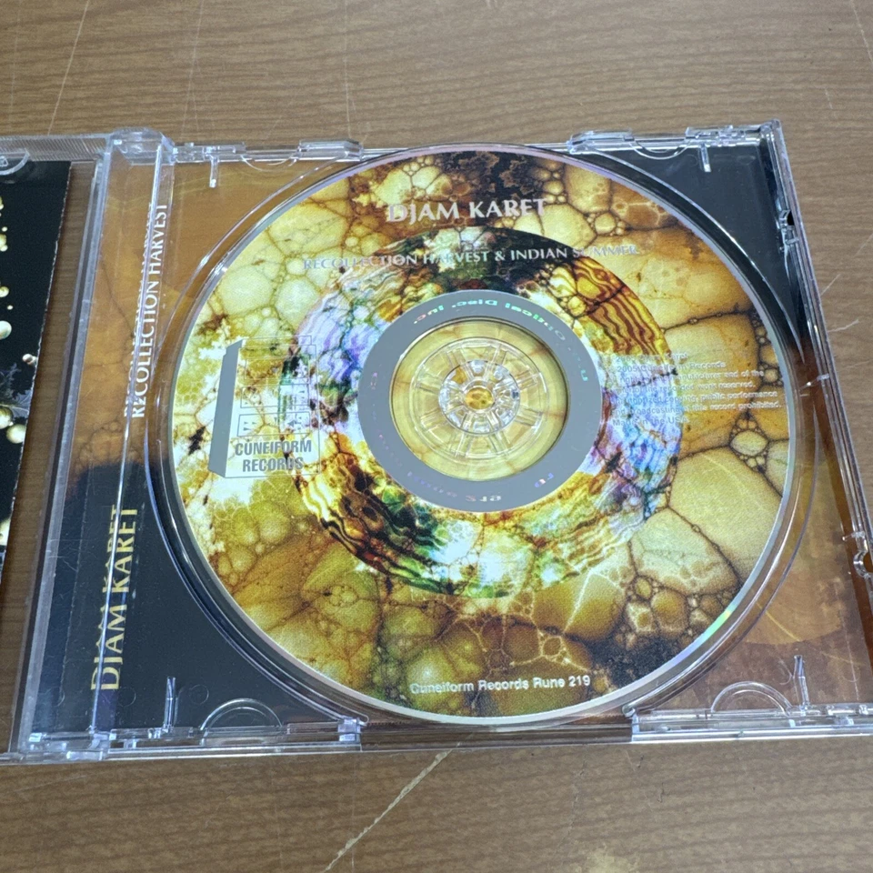 Djam Karet - Recollection Harvest CD ~ 2005 Cuneiform Records ~ Electronic PROG Foto 2 de 3