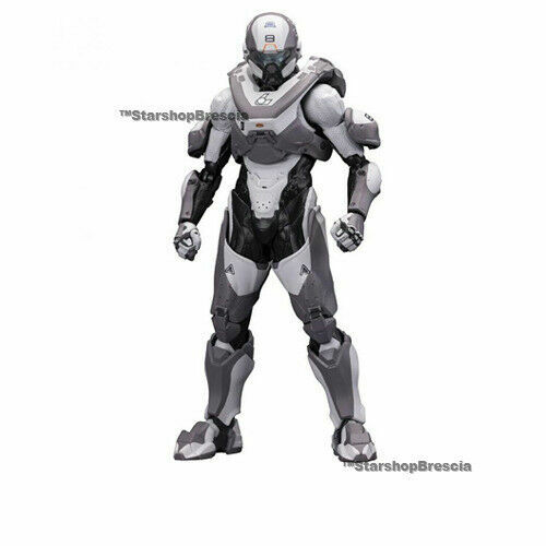 Figurine Halo 3 - Series 1 - Spartan Soldier [EVA] Rouge - 13cm