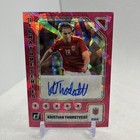 2023-24 Donruss Kristian Thorstvedt #SS-KT Signature Series Auto Pink Velocity