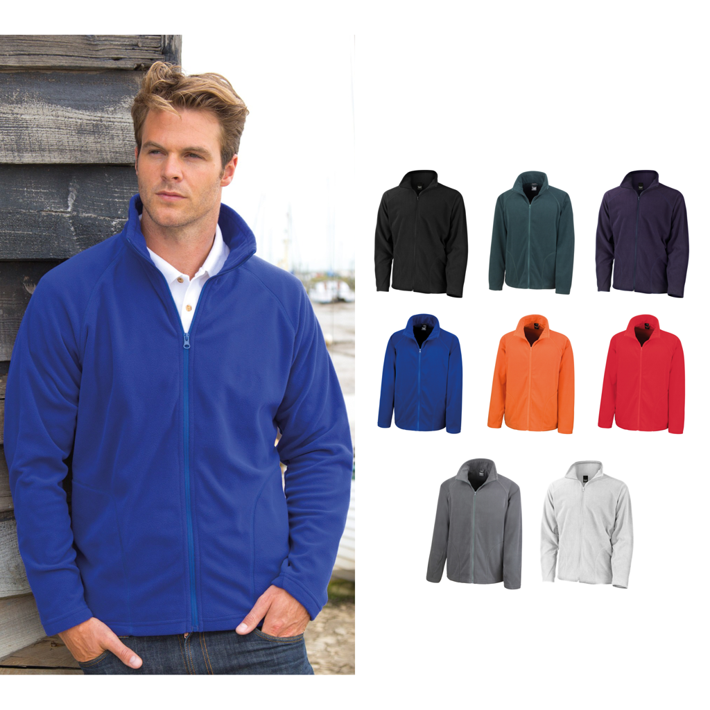 Result Unisex R114X Microfleece Full-Zip Jacket - Anti-Pilling, Windproof, Lightweight & Warm - View #9