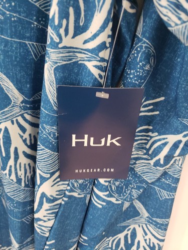 HUK Herren Mahi Streifen Pursuit klein Mahi gestreift blau neu - Bild 4 von 8