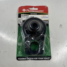 Fluidmaster 503 Toilet Flapper Black Microban NEW In damaged Packaging